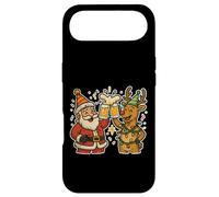 Carcasa para iPhone Air Saludos de Cerveza de Papá Noel y Reno