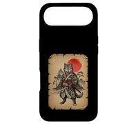 Carcasa para iPhone Air Samurai Wolf Anime Arte Japonés