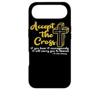 Carcasa para iPhone Air San Juan Vianney Aceptar la Cruz Catholic Saint Catholic Cita
