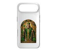 Carcasa para iPhone Air San Patricio Trébol Obispo Sagrado Irlandés Icono Arte Fe