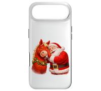 Carcasa para iPhone Air Santa compartiendo Secretos con Caballo