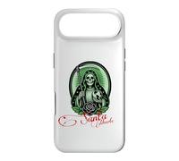 Carcasa para iPhone Air Santa Muerte Green Justice Scythe Globe Folk Saint Rose