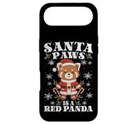 Carcasa para iPhone Air Santa Paws Red Panda Christmas Pun Xmas Pajama