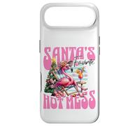Carcasa para iPhone Air Santa's Favorite Hot Mess Funny Flamingo Christmas Cocktail