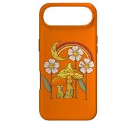 Carcasa para iPhone Air Sapo de Rana con Flores, Luna Creciente y Arco Iris