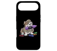 Carcasa para iPhone Air Sarcástico: Puedo Comer crayones para Perros Jarhead MRE Eater Boot Camp