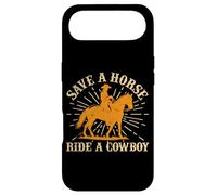 Carcasa para iPhone Air Save A Horse - Ride A Cowboy Rodeo Cowboy