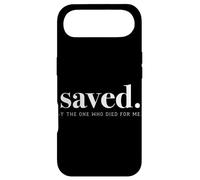 Carcasa para iPhone Air Saved by Jesucristo Iglesia