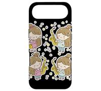 Carcasa para iPhone Air Saxofón Girl Comic Style Marching Band