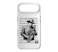 Carcasa para iPhone Air Saxofonista Reed Ritual Saxofonista Vintage Partitura