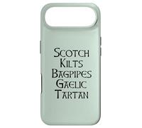 Carcasa para iPhone Air Scotch Kilts Bagpipes Gaelic Tartan Scotland Meme EN LA Espalda