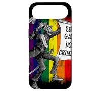 Carcasa para iPhone Air ¡Sé Gay, Haz Crimen! | Rainbow Flag LGBTQ Meme