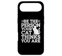 Carcasa para iPhone Air Sé la Persona Que tu Gato Piensa Que Eres Citas Divertidas sobre Gatos