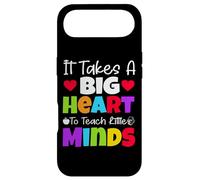 Carcasa para iPhone Air Se Necesita un Gran corazón para enseñar a Little Minds Teacher