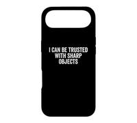 Carcasa para iPhone Air Se Puede Confiar en Objetos Afilados Humor sarcástico Divertido