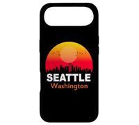Carcasa para iPhone Air Seattle Washington State USA Vintage Sunset Retro City