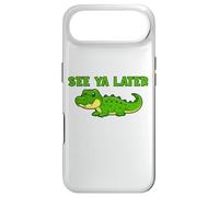 Carcasa para iPhone Air See Ya Later Cocodrilo Lindo Diseño Verde Gator