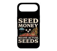 Carcasa para iPhone Air Seed Money Mean Real Seeds Jardinero Semillas Dinero Juego de Palabras