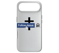 Carcasa para iPhone Air Seguir Jesús Fe Libro Cristiano Cruz Amor Cristo Biblia