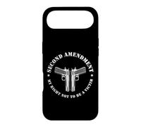 Carcasa para iPhone Air Segunda Enmienda Mi Derecho a No Ser una Víctima Diseño de Pistola