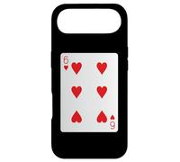 Carcasa para iPhone Air Seis de Corazones Jugando a Las Cartas