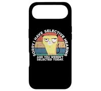 Carcasa para iPhone Air Selective Hearing Not Listening Not Selected I Don't Listen