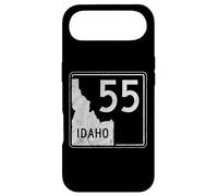 Carcasa para iPhone Air Señal de Carretera Idaho 55 Road Trip Boise MCCALL