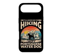 Carcasa para iPhone Air Senderismo con mi Perro de Agua portugués | Retro
