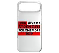 Carcasa para iPhone Air Señor Dame Fuerza para un Amante del Gimnasio Cristiano más representante