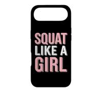 Carcasa para iPhone Air Sentadillas como una Niña Fitness Entrenamiento de Fuerza Atleta
