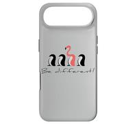 Carcasa para iPhone Air Ser Diferente, Flamenco Rosa Entre los pingüinos
