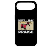Carcasa para iPhone Air Serve Play Alabanza para Músicos Cristianos Adorar Bateristas