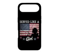 Carcasa para iPhone Air Served Like A Girl Female Veterans Day Gift