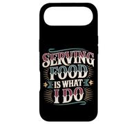 Carcasa para iPhone Air Serving Food Is What I Do Waiter Server Hustle -