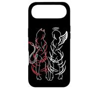 Carcasa para iPhone Air Sexy Women Illustration Duality Symbol Devil and Angel Girls