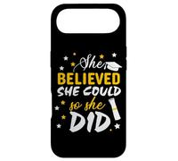 Carcasa para iPhone Air She Believed She Could So She Did Clase de graduación 2025