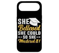 Carcasa para iPhone Air She Believed She Could So She Mastered It! Graduation 2025