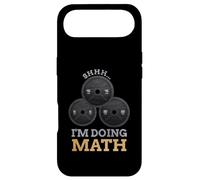 Carcasa para iPhone Air Shhh I'm Doing Matemáticas Fitness Levantamiento de Pesas Entrenamiento de Entrenamiento