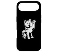 Carcasa para iPhone Air Shiba Inu Sentado Perro Pata Corazón Diseño Gráfico