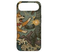 Carcasa para iPhone Air Shiba Inu vs Kaiju Battle Japonés Manga Amante del Arte
