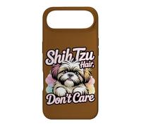 Carcasa para iPhone Air Shih Tzu Hair Don't Care - Amante de los Perros Divertidos