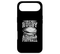 Carcasa para iPhone Air Si el Rugby Fuera fácil lo llamarían fútbol - Funny Rugby Game