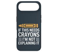 Carcasa para iPhone Air Si Esto Necesita crayones, no lo Estoy explicando