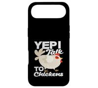 Carcasa para iPhone Air Sí, Hablo con Pollos Gracioso Granjero Crazy Lady