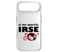 Carcasa para iPhone Air Si Me Queréis, Irse