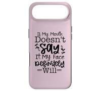 Carcasa para iPhone Air Si mi Boca no lo Dice mi Cara definitivamente será Sarcasmo