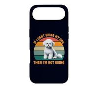 Carcasa para iPhone Air Si no Puedo Llevar a mi Perro Bichon Frise, no me voy a Hacer Fan de los Perros
