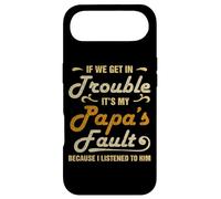 Carcasa para iPhone Air Si Nos metemos en Problemas, es Culpa de mi papá Que lo escuché