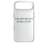 Carcasa para iPhone Air Si Pablo estuviera aquí, recibiríamos una Carta