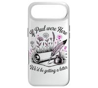 Carcasa para iPhone Air Si Pablo estuviera aquí, recibiríamos una Carta Humor Cristiano